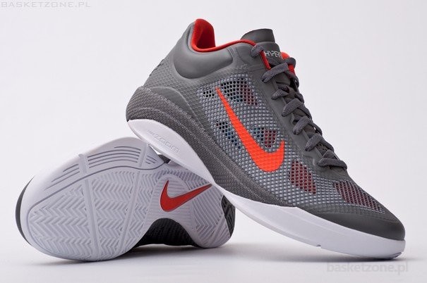 NIKE ZOOM HYPERFUSE LOW COOL GREY price 65.00 Basketzone